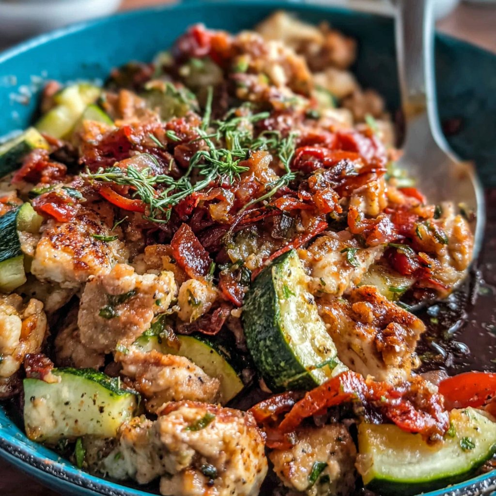 Turkey and Vegetable Skillet Meal