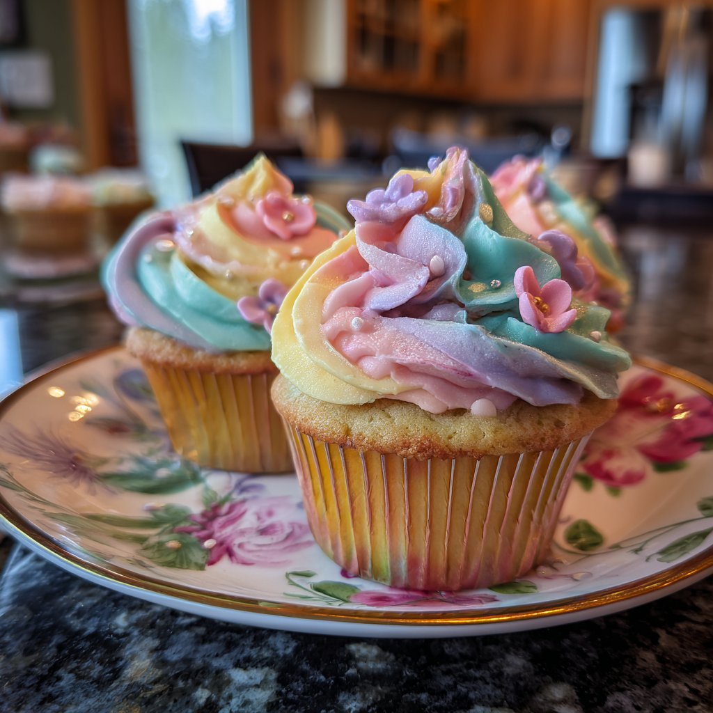 Baking Science: Flower Cupcakes