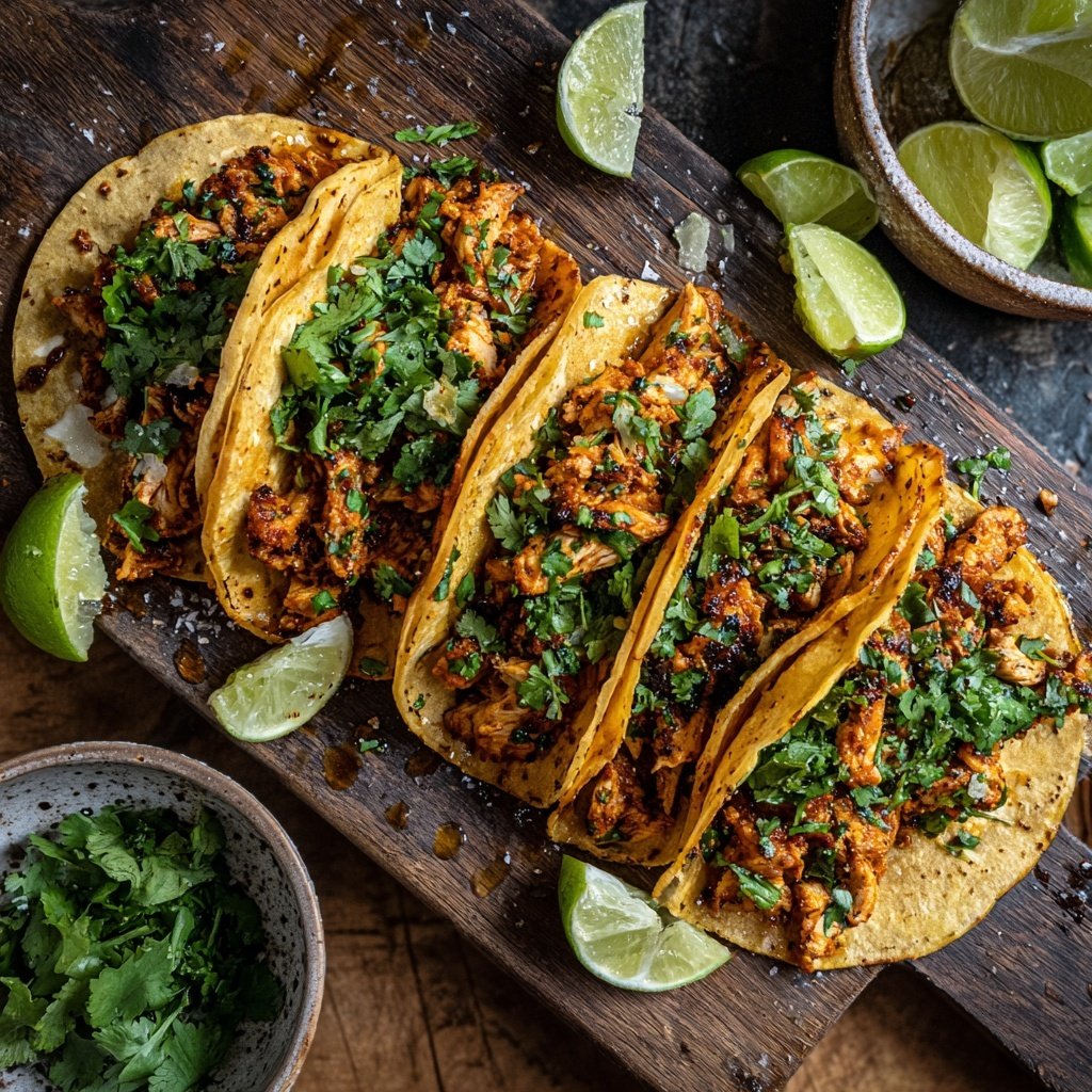 Global Mexican Chicken Tacos