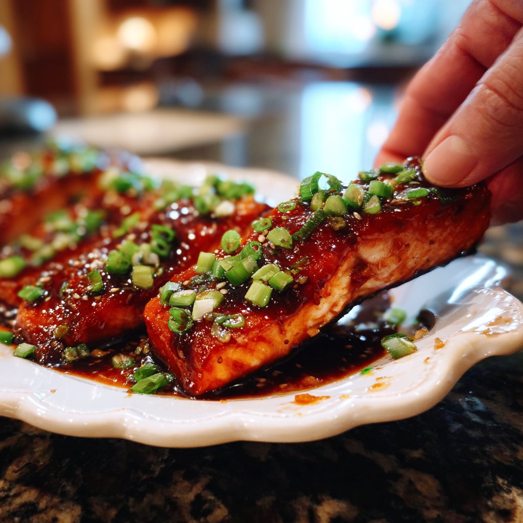 Sweet Chili Glazed Salmon