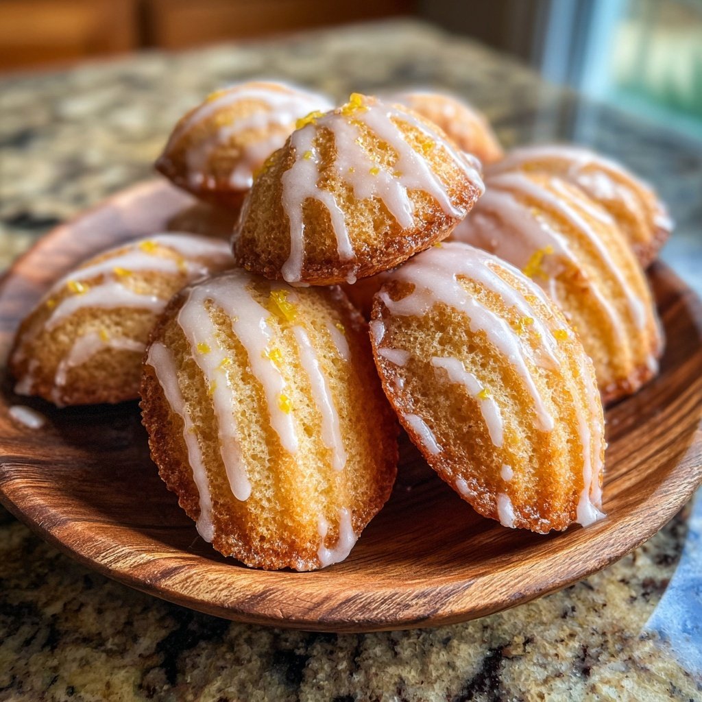 Fruity Citrus Madeleines